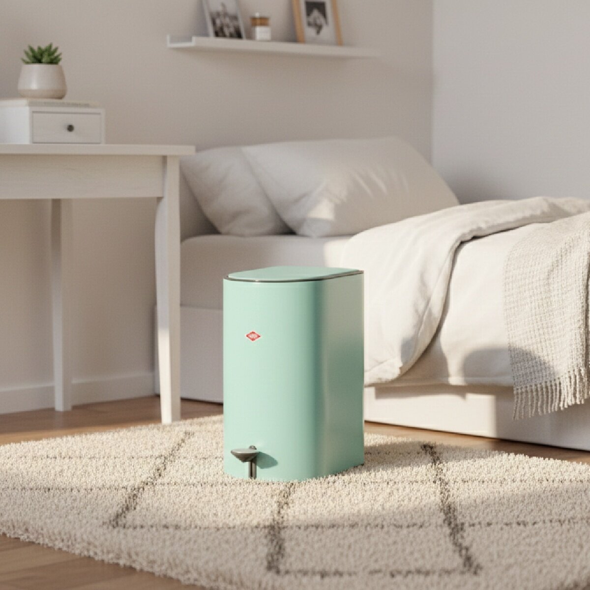 WESCO 威士克 U型垃圾桶 9公升 薄荷綠