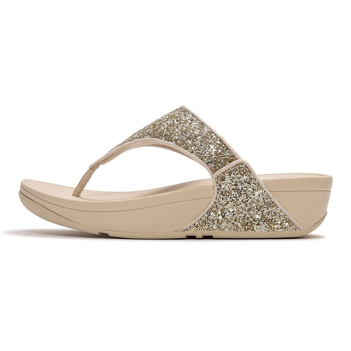 FitFlop 女夾腳拖鞋 金
