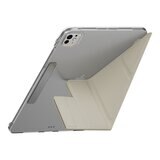 MAGEASY Facet 全方位支架透明背蓋保護套 2024 iPad Pro 11吋 星光白