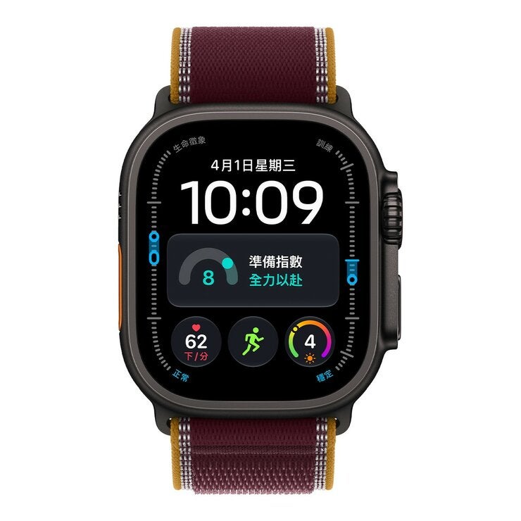Apple Watch Ultra 4 (GPS + 行動網路) 49公釐 鈦金屬錶殼含錶帶 Apple Watch Ultra 4 (GPS + 行動網路) 49公釐 鈦金屬錶殼含錶帶