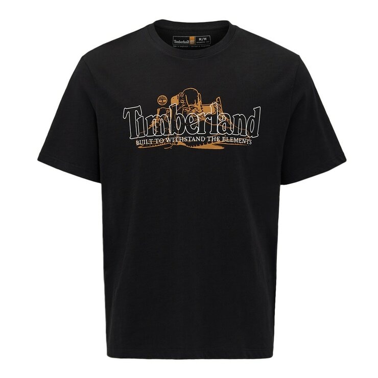Timberland 男短袖純棉印花上衣