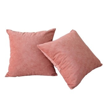 CASA嚴選素柔大抱枕 2 入 60 x 60 公分 - 紅 CASA嚴選素柔大抱枕 2 入 60 x 60 公分 - 紅