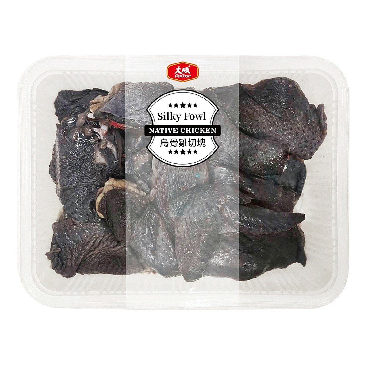 大成 冷凍烏骨雞切塊 4公斤 大成 冷凍烏骨雞切塊 4公斤