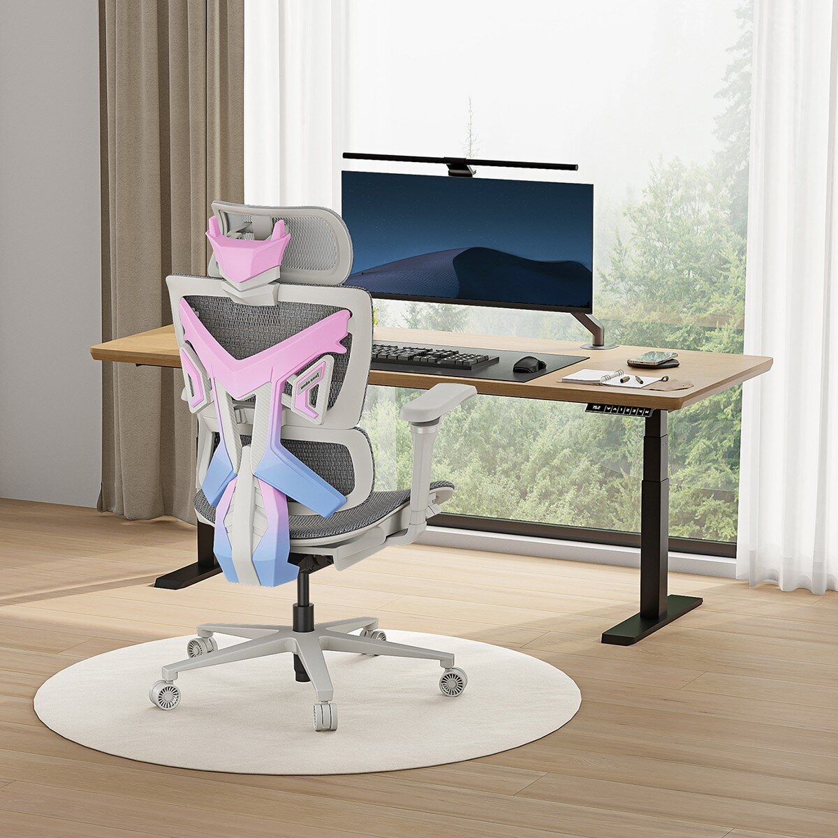 Anda Seat 網布電競椅 彩灰
