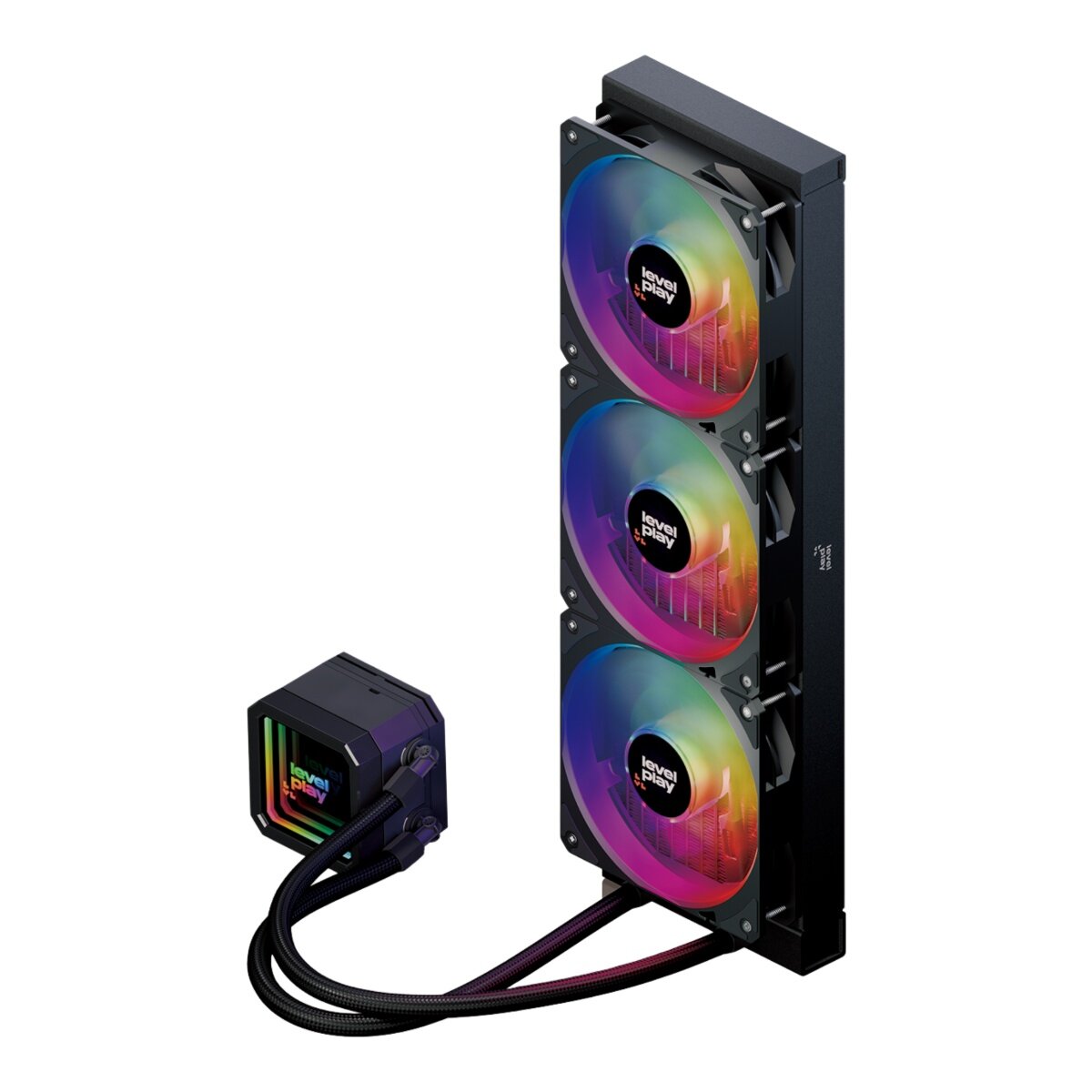 鋭玩 Combat Liquid CL360 水冷散熱器 黑/白