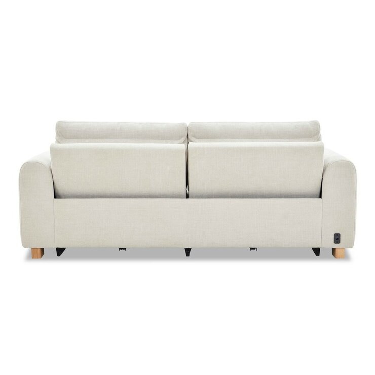 Aiden & Ivy 布面雙人電動沙發