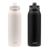 Ello 不鏽鋼保冷保溫瓶 946毫升 X 2件組 白+黑