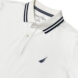 Nautica 男短袖 Polo上衣 白色