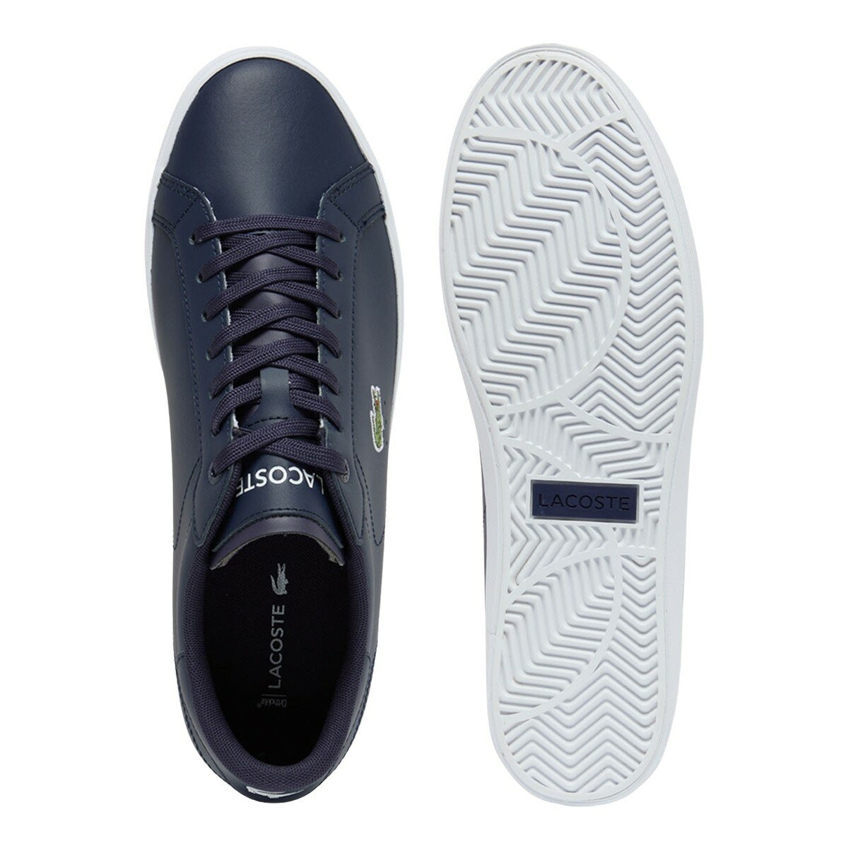 Lacoste 男休閒鞋 深藍
