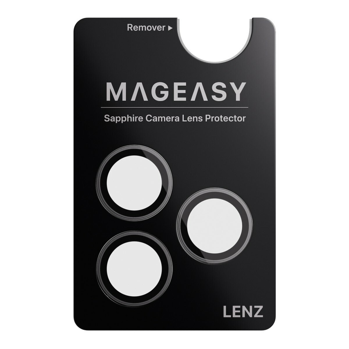 MAGEASY Bright M 不發黃軍規磁吸透明殼 iPhone 17 Pro(珊瑚磁圈) + 鏡頭保護貼Lenz(迷霧) + Vetro 9H 鋼化玻璃保護膜