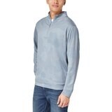 Kirkland Signature 科克蘭 1/4 拉鍊長袖衣 迷彩灰 L