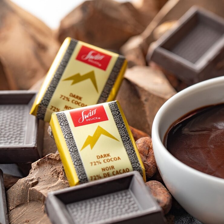 Swiss Delice 72% 黑巧克力 1.3公斤