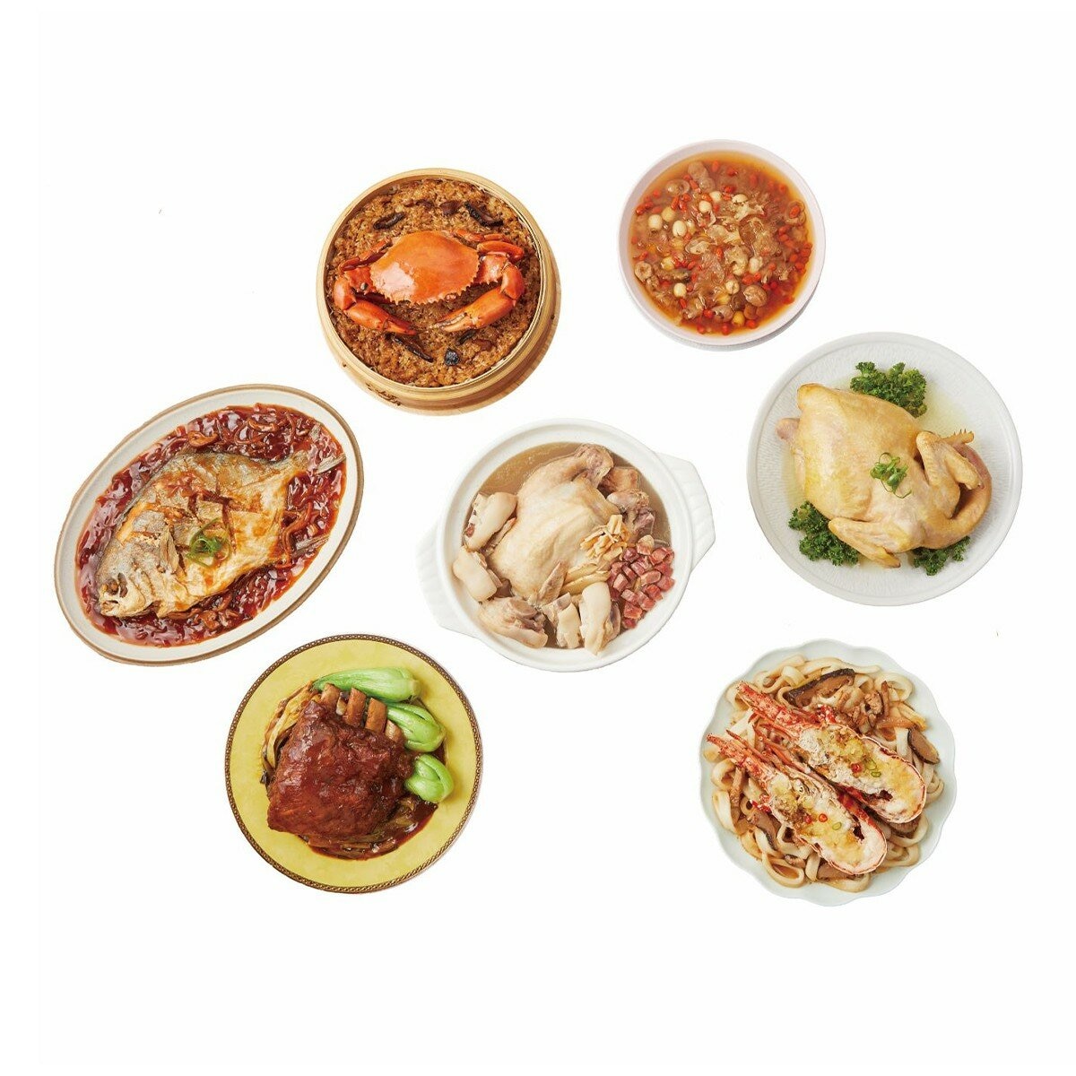 [預購]大成 享點子開運年菜-七道菜