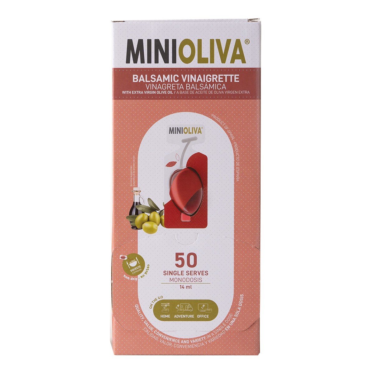Alcala Minioliva 巴薩米克油醋膠囊包 14毫升 X 50入