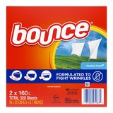 Bounce 烘衣柔軟去靜電紙 160張 X 2入