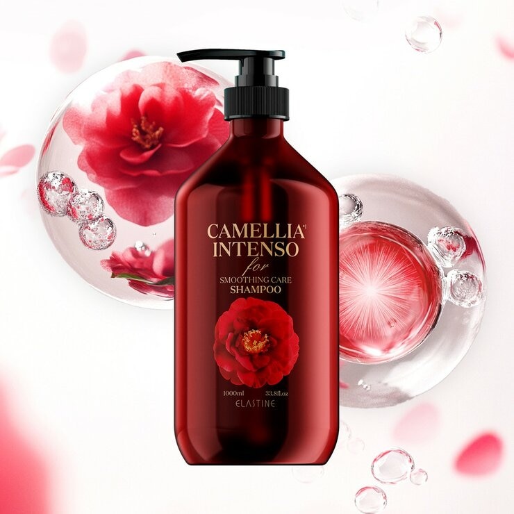 伊絲婷 山茶花奢華柔順蛋白修護洗髮精 1000毫升