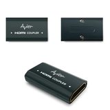 Avier 4K HDMI CABLE 2+1 行動組 AVCH001 (HDMI 2公尺2入+鋅合金HDMI 延長轉接頭)