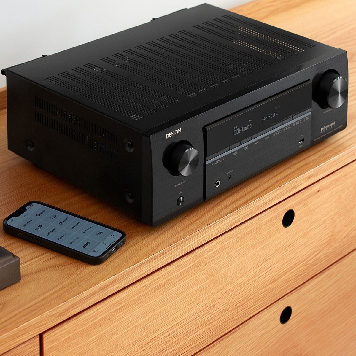 Denon 7.2 聲道 8K 影音環繞擴大機 AVR-X1800H