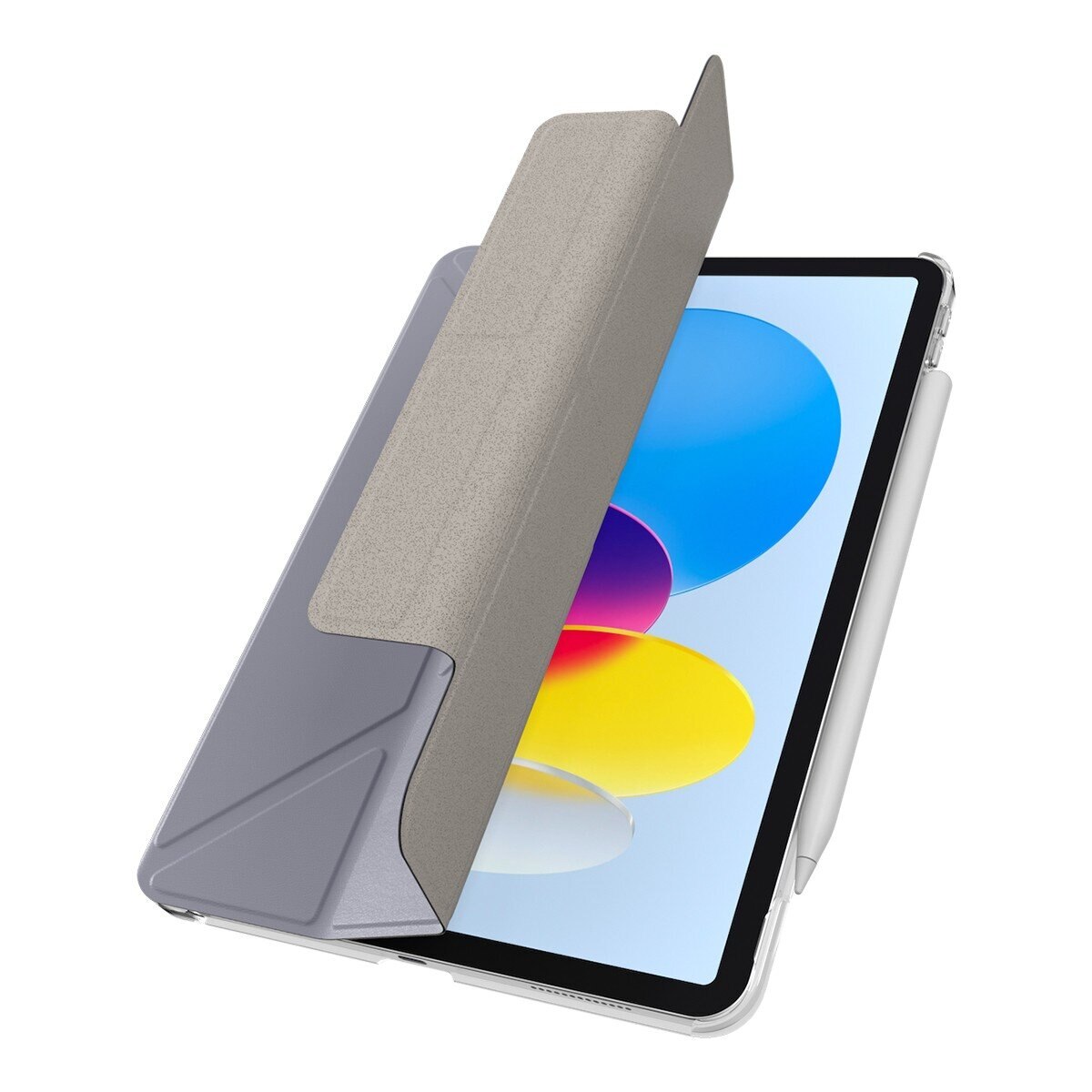 MAGEASY Facet 全方位支架透明背蓋保護套 iPad Pro 11吋 2022 M2 - 2018 & iPad Air 10.9吋 2022-20 阿拉斯加藍