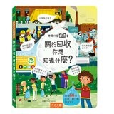 《想問什麼翻翻書》主題探索套書 B:成長與生活篇(共5冊):關於長大你想問什麼？+關於回收你想知道什麼？+關於天氣你想知道什麼？+關於今天你想知道什麼？+關於工作你想知道什麼？
