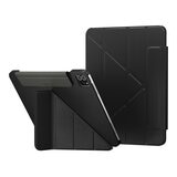 SwitchEasy Origami 全方位多角度支架保護套 iPad Air 11吋 M3 / M2 & iPad Pro 11吋 2022 M2 - 2018 & iPad Air 10.9吋 2022-20 皮革黑