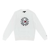 Tommy Hilfiger 男長袖圓領上衣 白 M