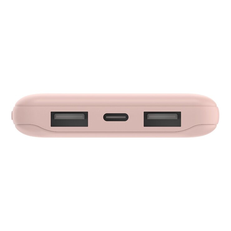 Belkin 行動電源 2入組合包 粉 / 白
