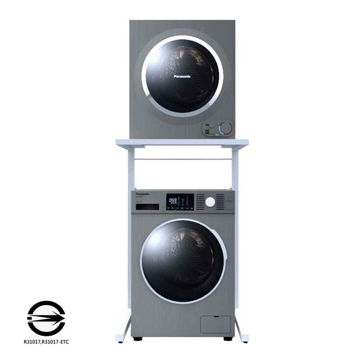 國際牌 12公斤溫水洗脫滾筒洗衣機 NA-V120HW + 7公斤 架上型滾筒乾衣機 NH-L70G 組合