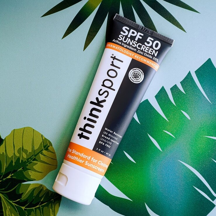 Thinksport 新寶貝 純物理防曬霜 SPF 50 (運動款) 89毫升 X 2入