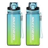 Skechers Tritan 彈蓋提帶冷水瓶 800毫升 X 2件組