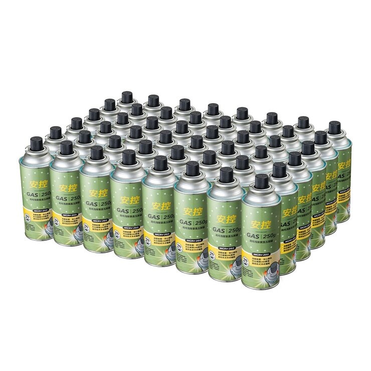 安控 通用洩壓裝置瓦斯罐 MCRV-203 250公克 X 48入