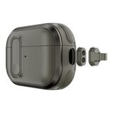 MAGEASY Odyssey 抗衝擊磁扣耳機殼 AirPods 1 & 2 金屬綠 MAGEASY Odyssey 抗衝擊磁扣耳機殼 AirPods 1 & 2 金屬綠