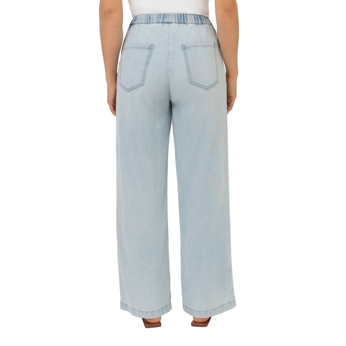 Well Worn 女牛仔休閒褲 淺藍