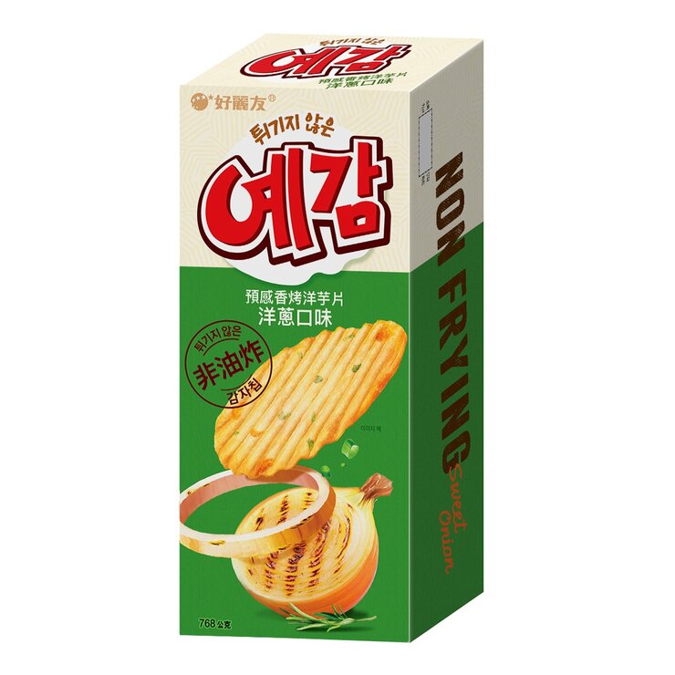 好麗友 預感香烤洋芋片 洋蔥口味 64公克 X 12盒