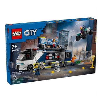 LEGO 城市系列 警察行動刑事實驗室 60418 / 7歲以上