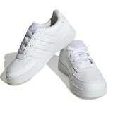 Adidas 兒童休閒鞋 白