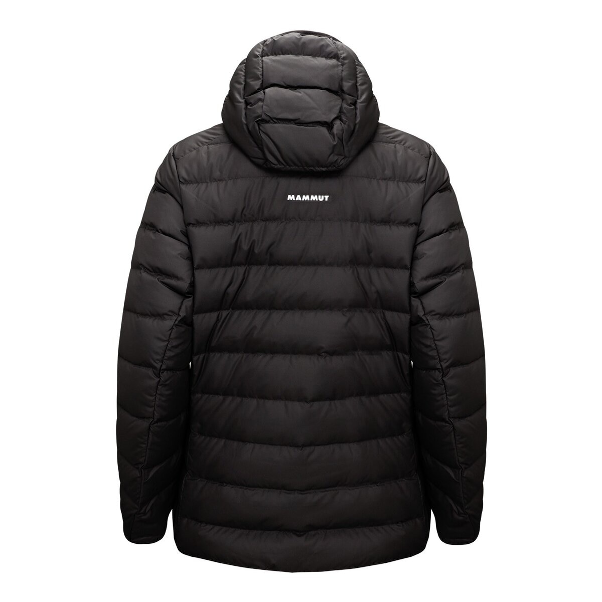 MAMMUT 女連帽羽絨外套 黑色