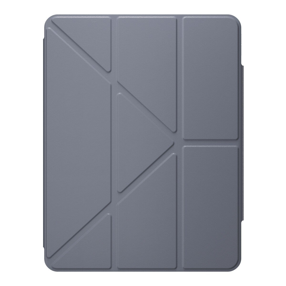 MAGEASY Facet - Ốp lưng bảo vệ toàn diện có khung đỡ và mặt lưng trong suốt dành cho iPad Pro 13 inch 2024, màu Xanh Alaska