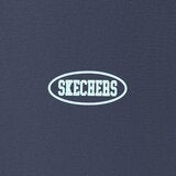 Skechers 男長袖毛圈布上衣 深藍
