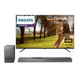 飛利浦 75吋 4K 顯示器 75PUH7129 + 飛利浦 3.1.2 聲霸 TAB8947/96