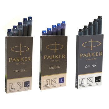 Parker 卡式墨水10入組 (5入 X 2盒 ) Parker 卡式墨水10入組 (5入 X 2盒 )