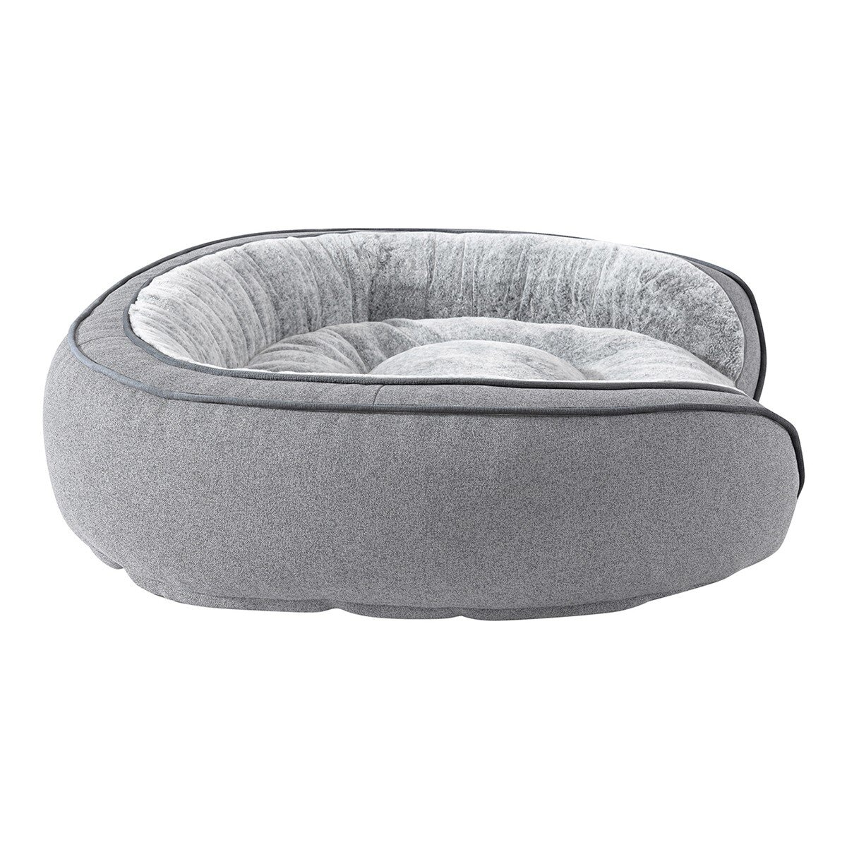 科克蘭 寵物沙發床 104公分 X 78公分 X 22公分 銀灰