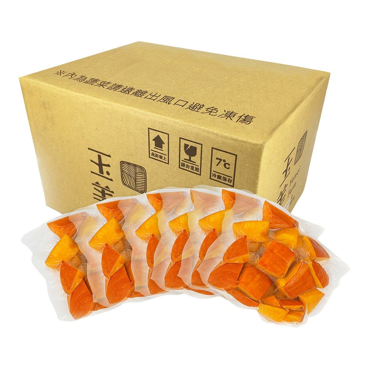 鮮切東昇南瓜塊 400公克X6包