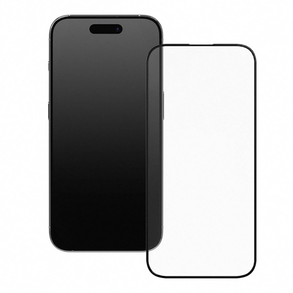 犀牛盾 iPhone 15 Pro MOD NX 防摔手機殼 + 9H 3D 滿版螢幕玻璃保護貼 黑