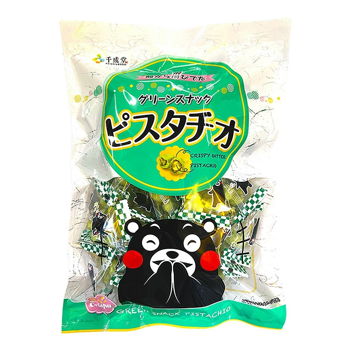 千成堂 綠色酥脆開心果 225公克 千成堂 綠色酥脆開心果 225公克