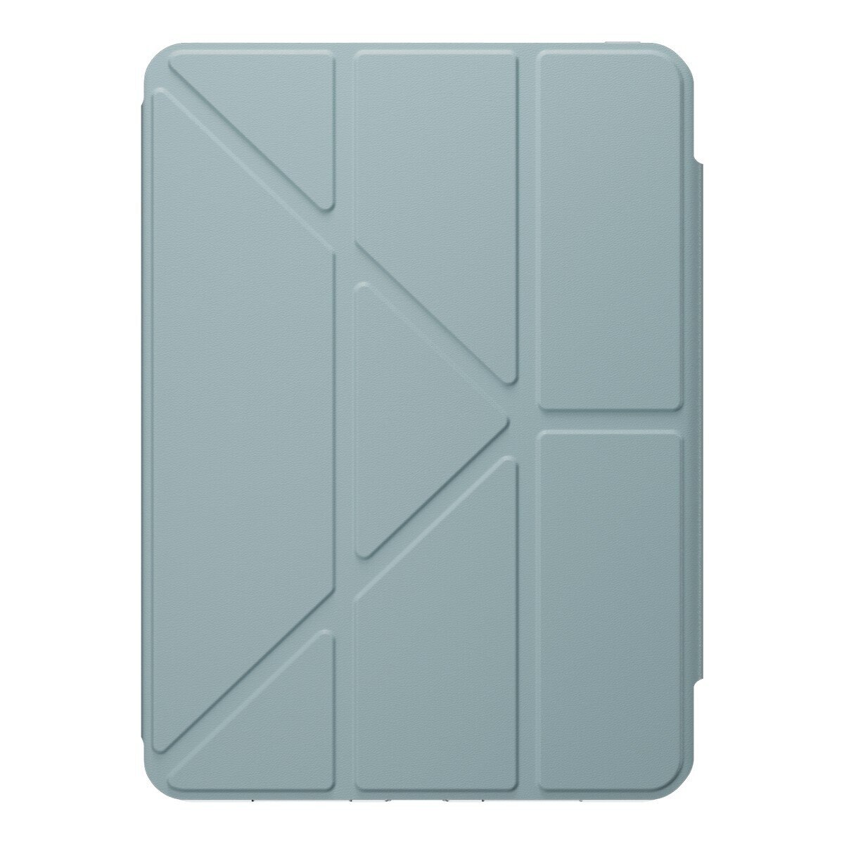 MAGEASY Facet 全方位支架透明背蓋保護套 2024 iPad Pro 11吋 寧靜藍
