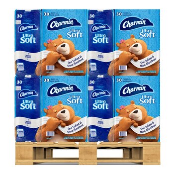 Charmin 超柔捲筒衛生紙 221張 X 30捲 X 30入 Charmin 超柔捲筒衛生紙 221張 X 30捲 X 30入