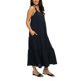 Jezebel 女無袖連身洋裝 深藍