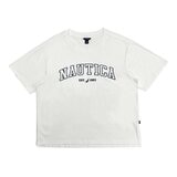 Nautica 女圓領短袖Logo上衣 白 Nautica 女圓領短袖Logo上衣 白