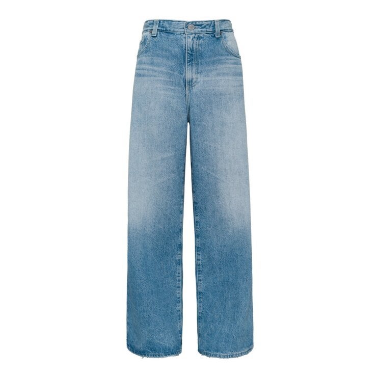 AG Jeans 女牛仔高腰寬褲 藍 AG Jeans 女牛仔高腰寬褲 藍